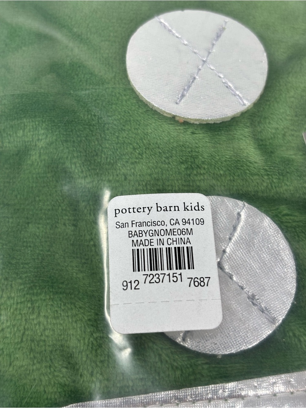 Pottery Barn Gnome Baby Halloween Costume NWT - Picture 5 of 7